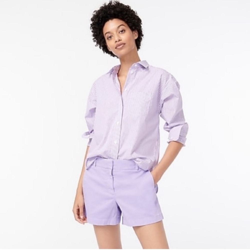 Lilac Women's Cotton Shorts - Casual Summer Style